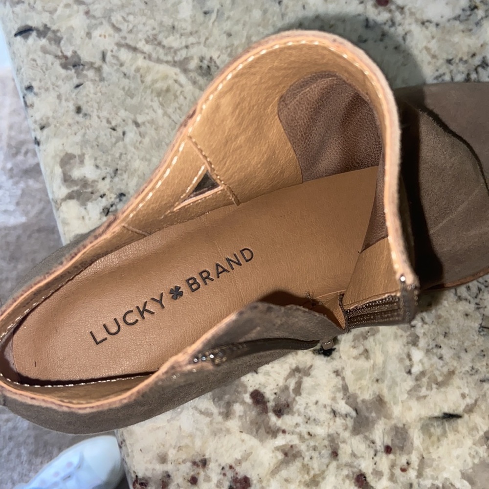 Lucky brand booties